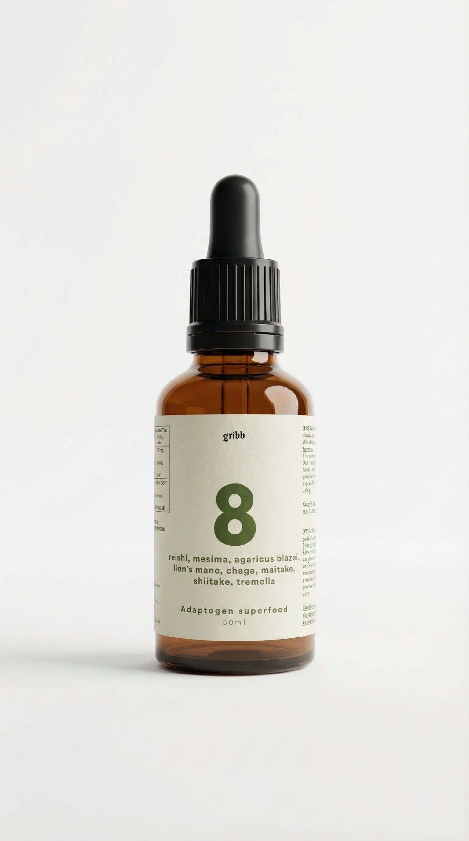 8 Mushroom Master Blend Tincture