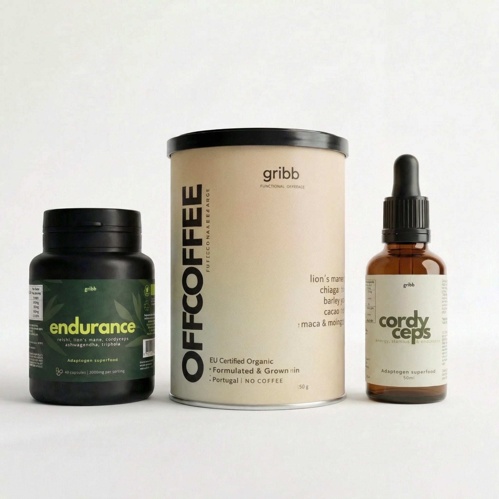 Max Performance Kit — Active Lifestyle Mushroom Ritual | Gribb