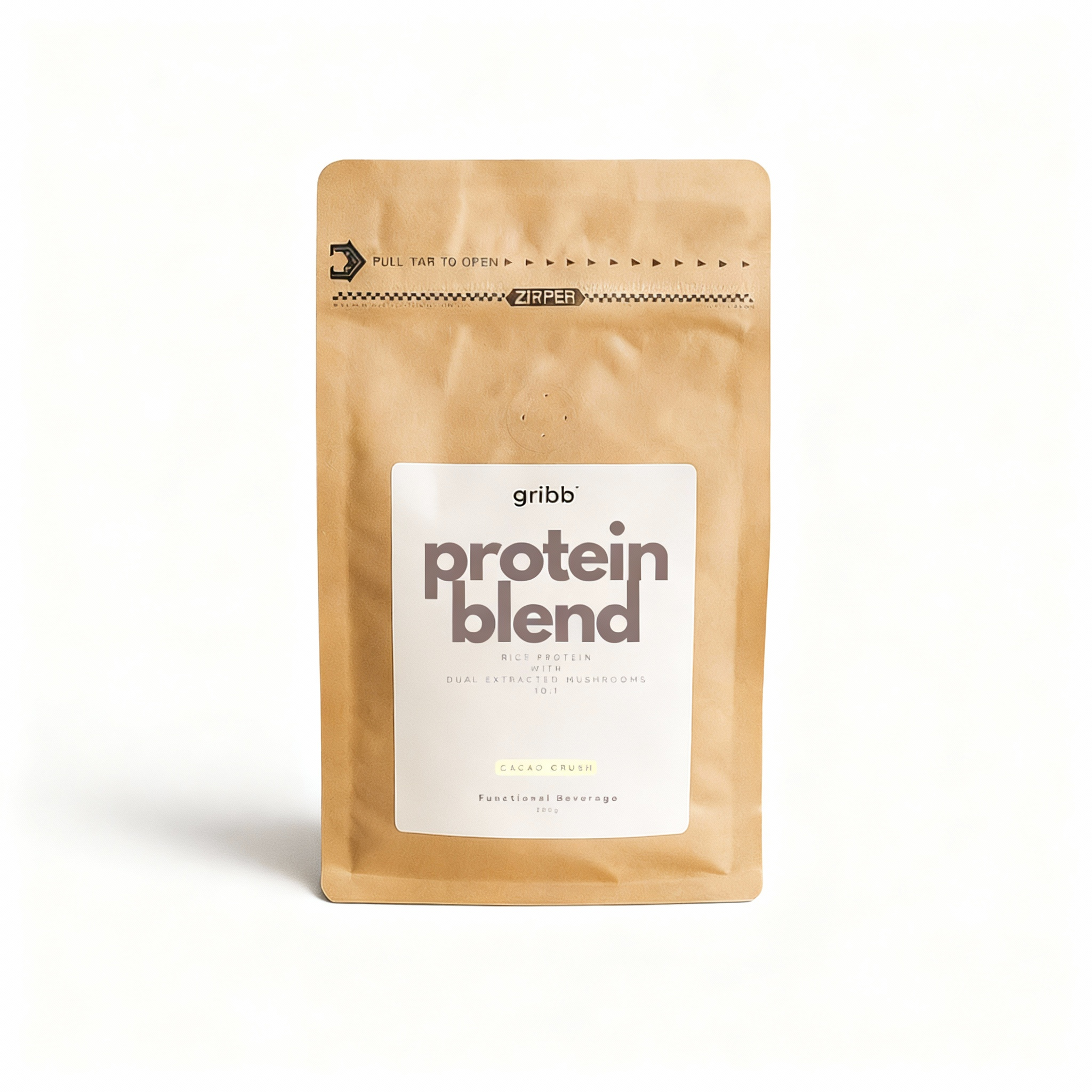 PROTEINA DE ARROZ COM COGUMELOS FUNCIONAIS