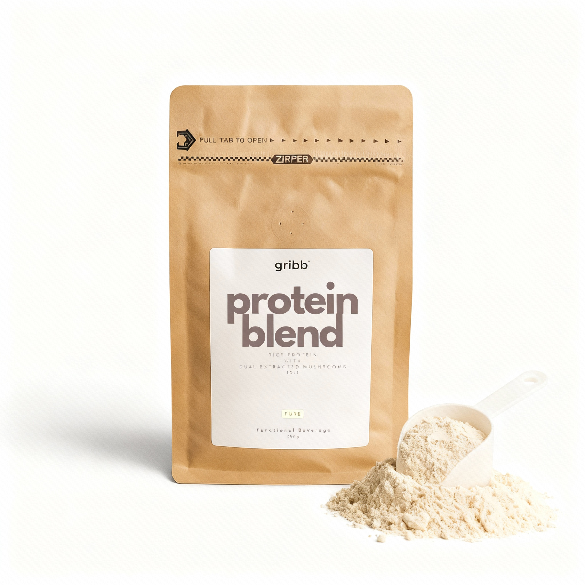 Rice protein blend